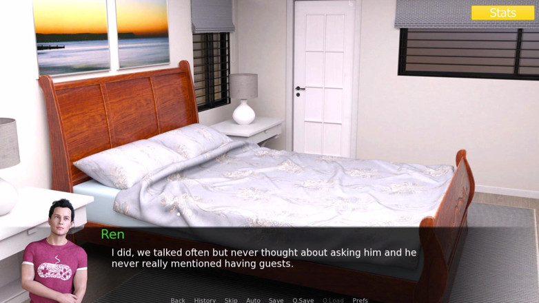 3D Cartoon Porn: Erotica 1 - spel-intro - Ben herenigt zich na vele jaren met Riley