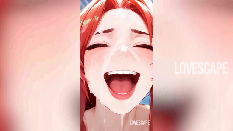 Lovescape: Hentai Drăguță futută în grup de frații rupți de la Gym