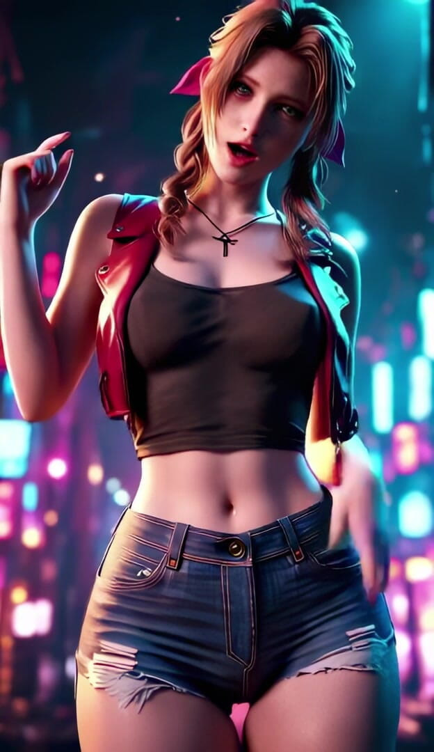 3D-Hentai Games: La danse joyeuse d’Aerith
