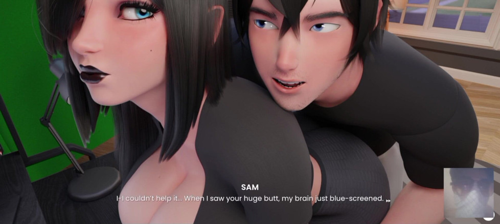 Dark Sam: ลูกพี่ลูกน้องสาวเกมจับควยของฉันขณะเล่นเกมแล้วฉันเย็ดเธอเหมือนกระต่าย
