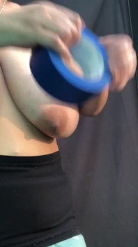 Saggy Tits Taped Selfie Cam