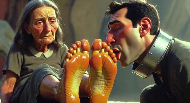YOUR BEST FANTASY: Un homme dévoué aux vieilles pieds dans l’asile