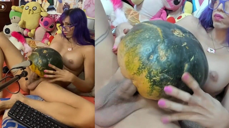 Ariana Unicorn: pumpkin fuck video