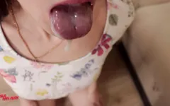 Fucked someone else's wife and finished in her mouth