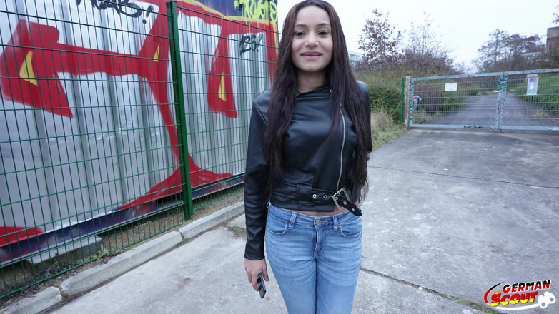 German Scout: German Scout - Big Natural Saggy Tits Latina Teen 18 Agatha Santos...