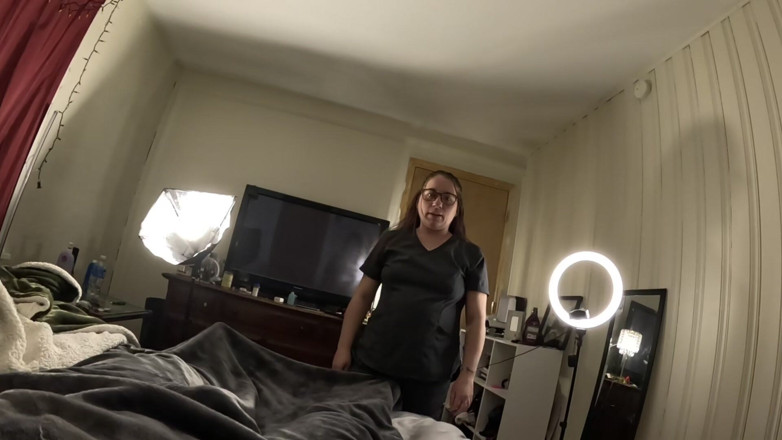 Kayleigh Reid: Big Ass Nurse Cures Blue Balls