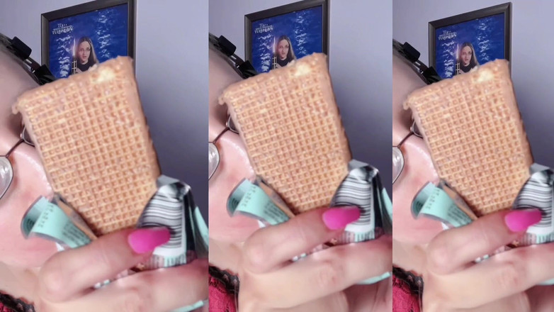 FinDom Goaldigger: Asmr Sweet Chocolate Eating - Asmr, Okulary, Giantess, Szminka, Big Lips,...