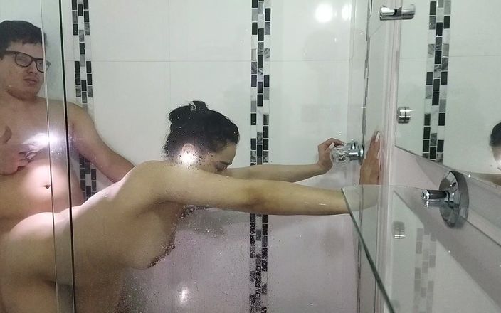 Milf latina n destefi: In the Shower Fucking and Recording with My Stepcousin