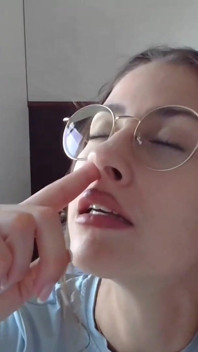 Shanaxnow Nose Fetish Eating Boogers Press Nostrils Moaning