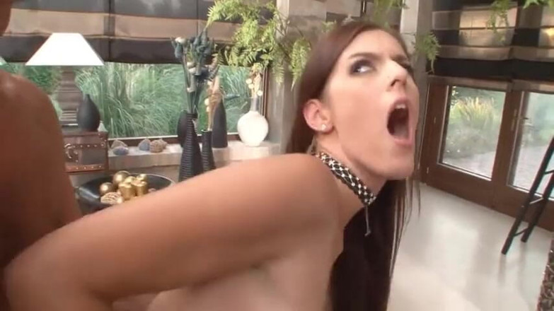 Backdoor Films: Two amazing babes in sexy uniforms get anally slammed by...