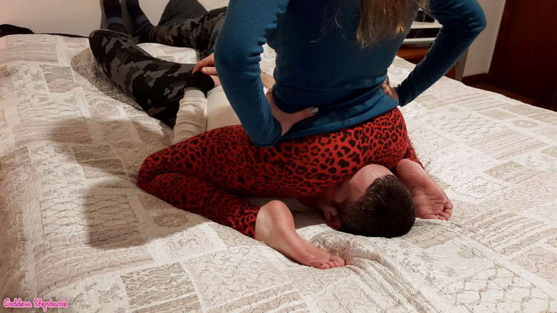 goddess82: 얼굴 을 치는 싸움 지배!