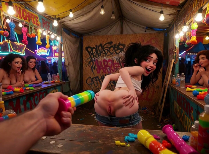 My night collection: A Wild, Fun-filled Night at the Amusement Park, with Engaging...