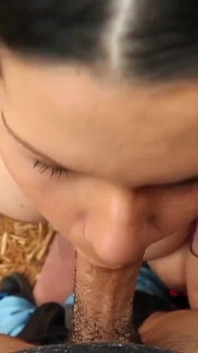 Angelina Castro Backyard Blowjob