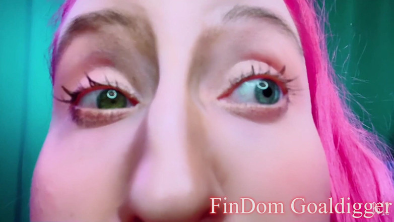 FinDom Goaldigger: Verschillende oogkleurtransformatie