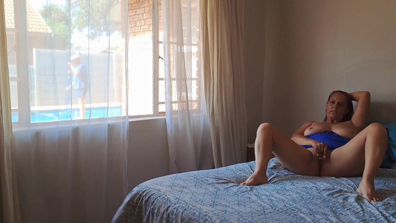 Exotic Tracy: Cheating Wife Caught Masturbating. Fucks Pool Boy While Husband Is...