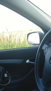 Dildo Ride, Risky Flashing, Blindfolded for Passing Cyclists and Cumshot
