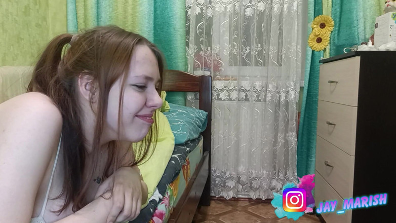 Jay_Marish: Gran polla terminó hermosamente en su boca