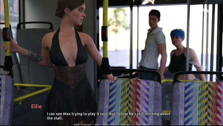 Snip Gameplay: Futa Health Care 13 They Made Me Cum on the Bus
