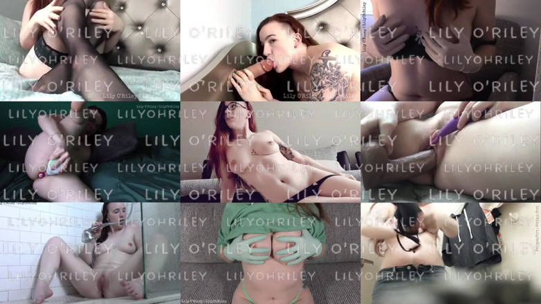 Lily O'Riley: Bikini berambut merah bertato menggoda