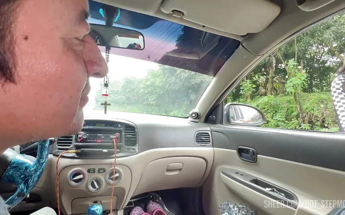 Lady: Real - Lucky Taxi Driver Fucks Busty Stepmom He Meets on...