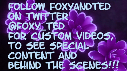 FoxyandTed: Susu memancut keluar dari pantat saya di sebalik tabir!