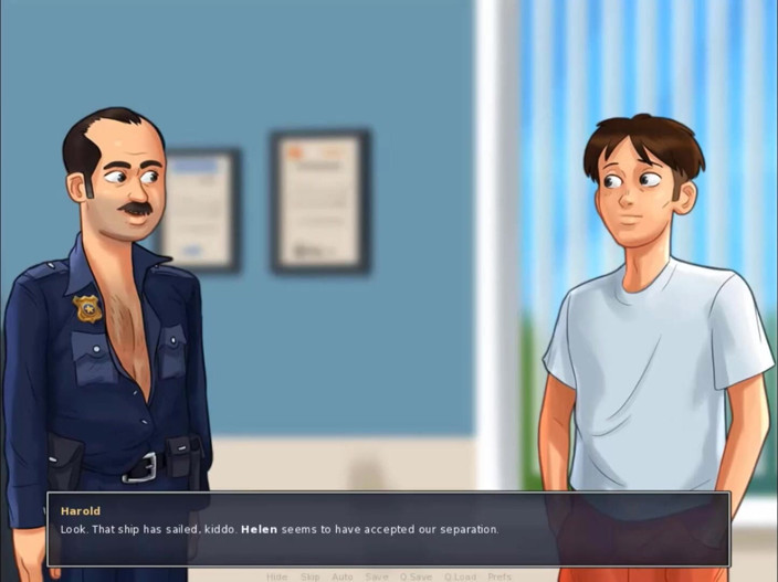 Cartoon Play: Summertime saga part 201 - BDMS fuck attached milf