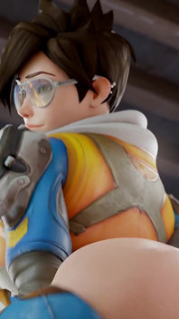 Tracer พบกับ 3 ควยใหญ่ผิวดําและให้บริการพวกเขาทีละคน - หนังโป๊แอบดู 3 มิติ
