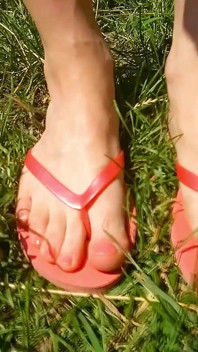 Little Doggy, Let's Go for a Walk! You Can Cum on My Feet! POV Pet Play JOI by Tranny Mean Girl