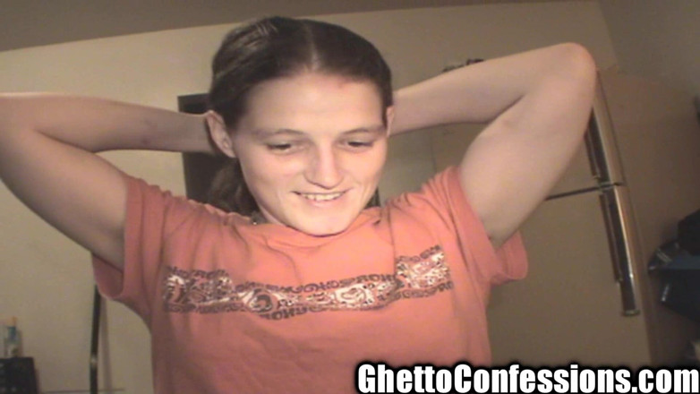 Ghetto Confessions: Irresponsible Ball Licker Alice Brady Bunch Ghetto Bitch Gags Semen...
