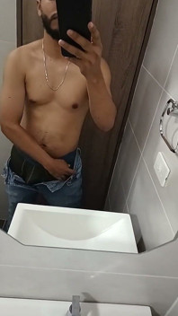 So Hot Masturbating in the Bathroom