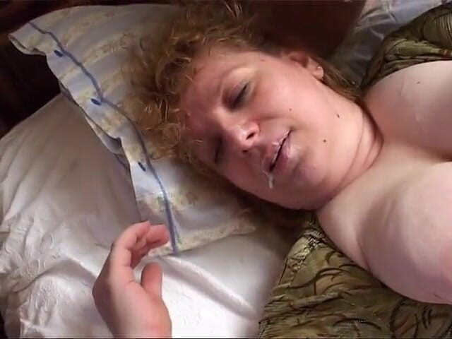Xtime Network: Fat italian woman eats a big cock in mouth and...