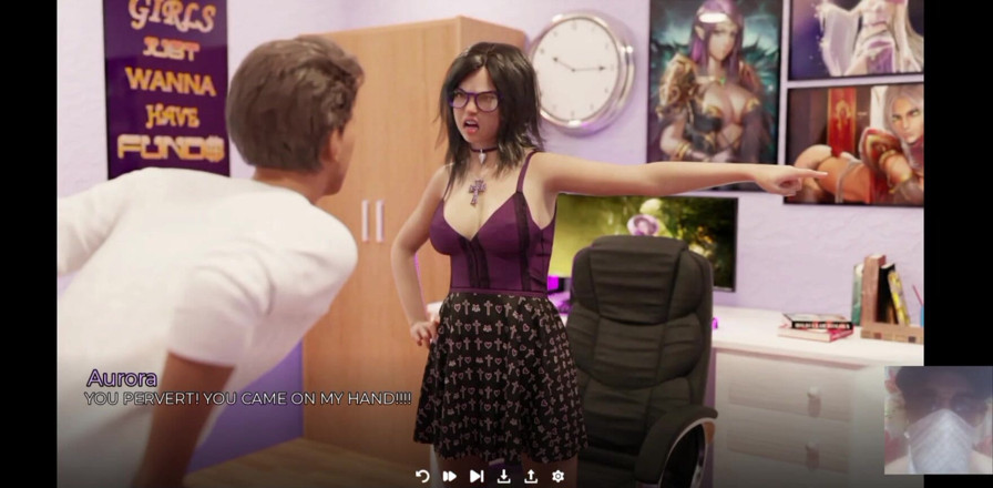 Dark Sam: Šéf Chick říká, že jsem její hračka a chce vidět mého ptáka !!...