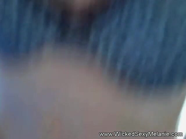 Wicked Sexy Melanie: Amateur lady sucks nad fucks hard cock