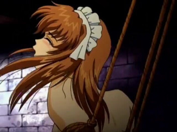 Busty housemaid gets licked and fucked Hentai