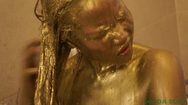 Cocoa Soft: This is the 4th in the world metallic body painting series