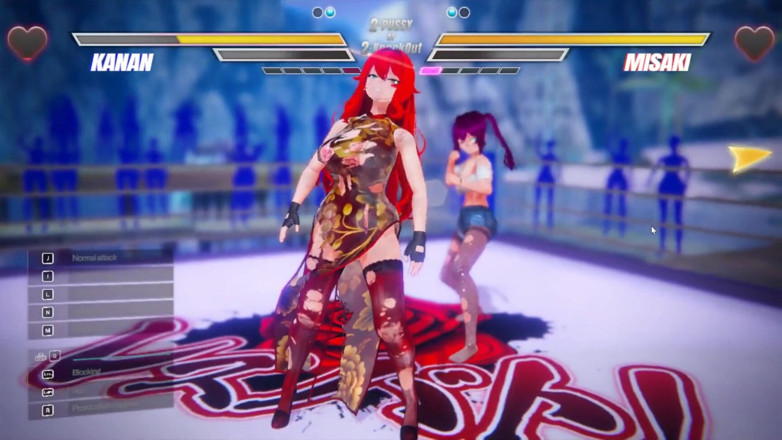 Cumming Gaming: Lesbian Battle BDSM Hentai Game Ep.1 Readhead Lesbian Scissoring and...