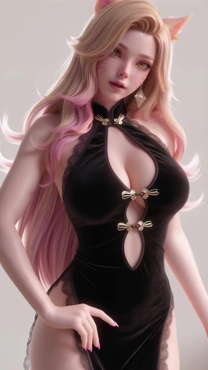 3D-Hentai Games: Ahri's zwoele dans (Chung Ha - moet gaan)