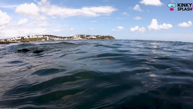 UKCuteGirl Lucy Lauren: Freies wasser, ultra lange Flossen, Neoprenanzug &amp; Schnorchelausrüstung