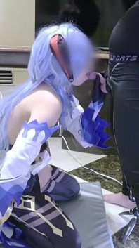 Ofis hanımı baker hafta sonu cosplayer ganyu sansürsüz seks doruk noktası
