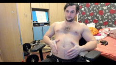 Michael Ragnar: Vidéo combo, je me masturbe et j’ai une grosse éjaculation