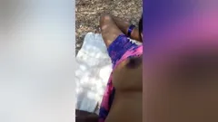 Indian girl getting fucked outdoor
