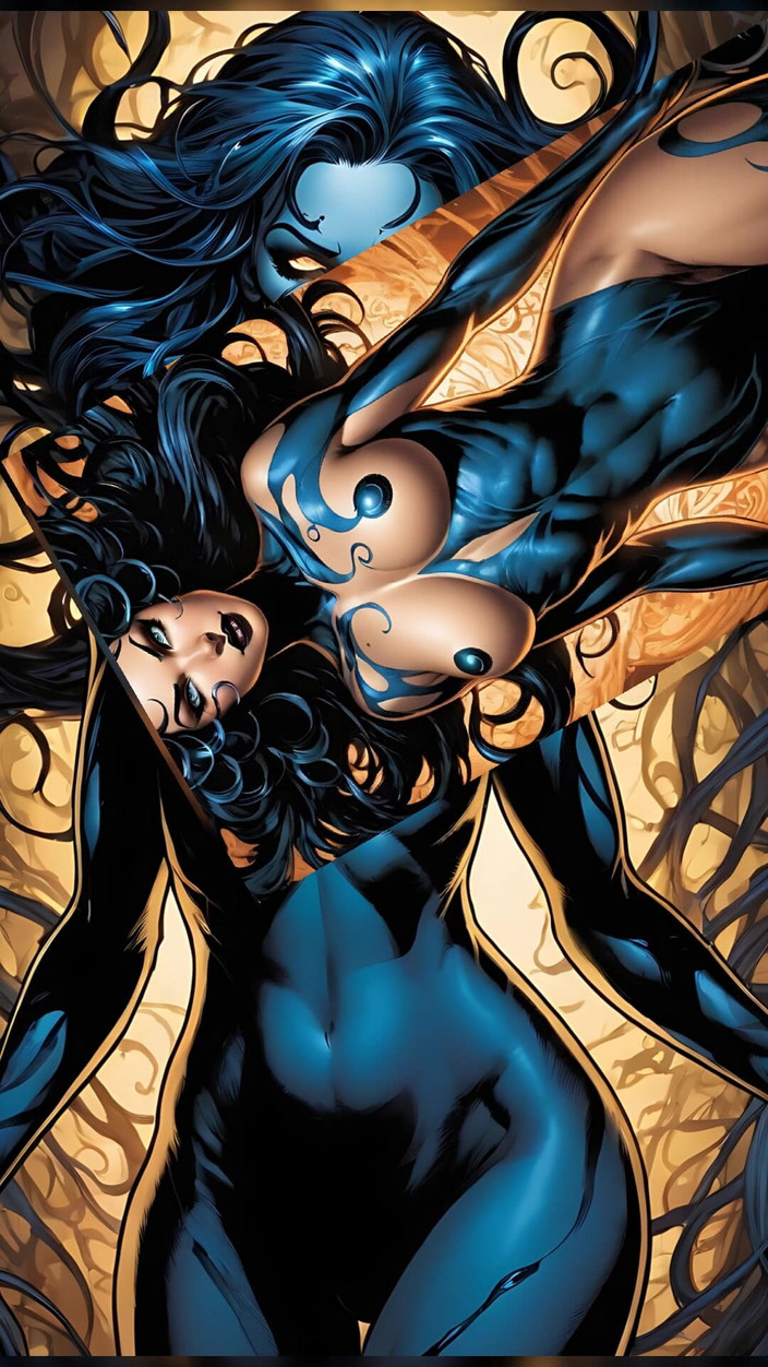 LustRender: Notte nuda Whirl shadow tendini