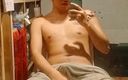Rent A Gay Productions: Asijské gay teen honění,. Sténání a tast jeho vlastní sperma