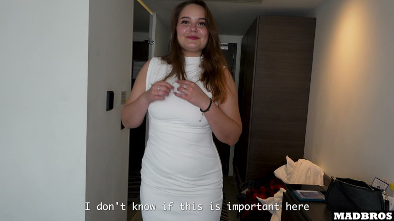 MadBros Prod: A Cute Naughty French Neighbor with Big Ass Made Me...