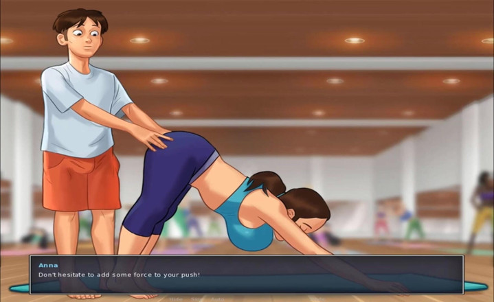 Hentai World: Summertime saga - cookie jar Anna