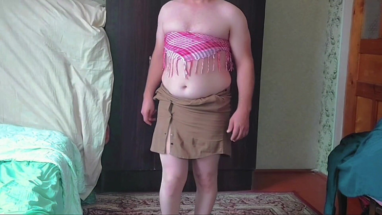 Kitty_Cross: Schön in Pink: entzückende crossdressing-Styles zum Vorbeischnallen!