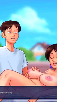 Sommarsaga: puma mogen MILF förför Yngre man i hennes bakgård avsnitt 108