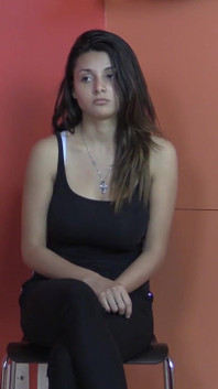 Teen Lilly 18 on the casting - Part 1