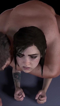 Není snadné držet prsa při análu | 3D porno