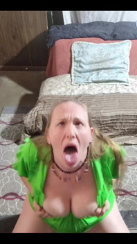 Masturbating on a Dildo